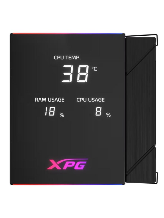 XPG Maestro Plus 62DA ARGB İşlemci Hava Soğutucu (MAESTROPLUS62DA-BKCWW) - 250W TDP, 120mm PWM Fan, AM5/LGA1851 Uyumlu
