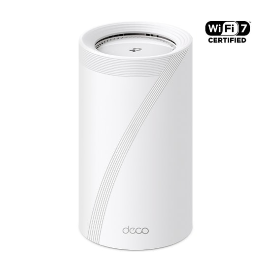 TP-Link Deco BE85-1P BE19000 Wi-Fi 7 Mesh Router - Üç Bant 19000Mbps, 10Gbps Port, 6 GHz, 320MHz, HomeShield, 1'li Paket