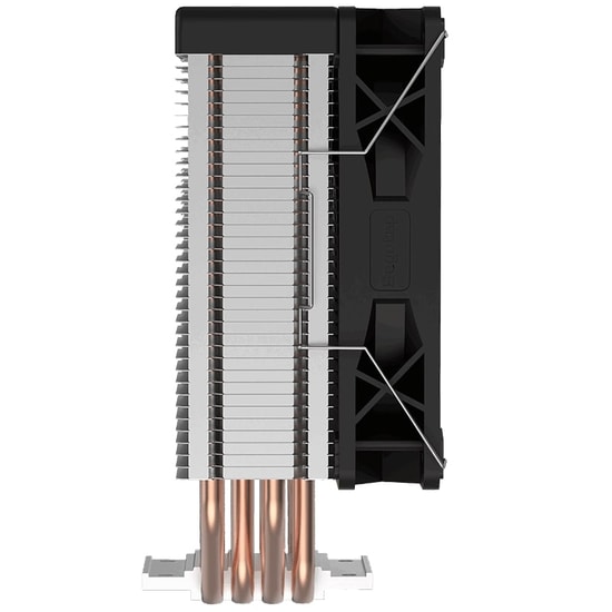 Segotep FI4 Siyah İşlemci Hava Soğutucu (FI4-SIYAH-120MM-HAVA-SOGUTUCU) - 120mm PWM ARGB Fan, 4 Isı Borusu, AM5/LGA1700