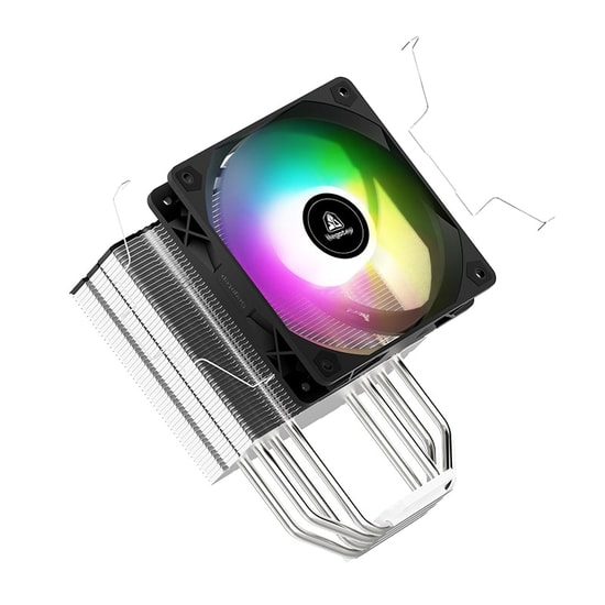 Segotep FZ4i Siyah İşlemci Hava Soğutucu (FZ4I-SIYAH-INTEL) - 120mm Fan, 220W TDP, 1800 RPM, 83.8 CFM, Intel Uyumlu
