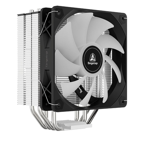 Segotep FZ4i Siyah İşlemci Hava Soğutucu (FZ4I-SIYAH-INTEL) - 120mm Fan, 220W TDP, 1800 RPM, 83.8 CFM, Intel Uyumlu