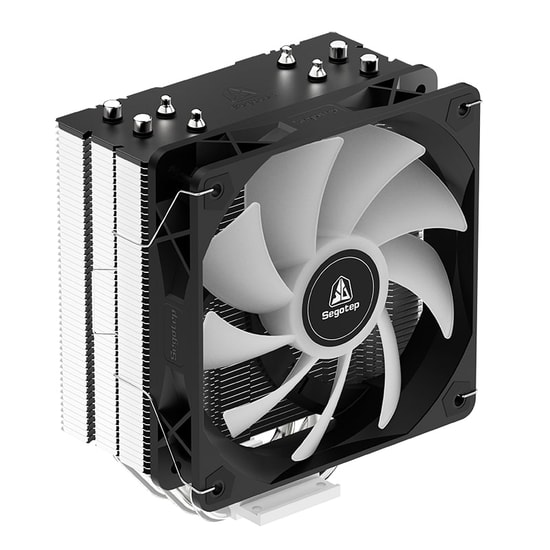 Segotep FZ4i Siyah İşlemci Hava Soğutucu (FZ4I-SIYAH-INTEL) - 120mm Fan, 220W TDP, 1800 RPM, 83.8 CFM, Intel Uyumlu
