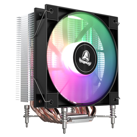Segotep K6 SE Siyah İşlemci Hava Soğutucu (K6-SE-SIYAH-INTEL) - 120mm PWM ARGB Fan, 200W TDP, 1600 RPM, Intel Uyumlu