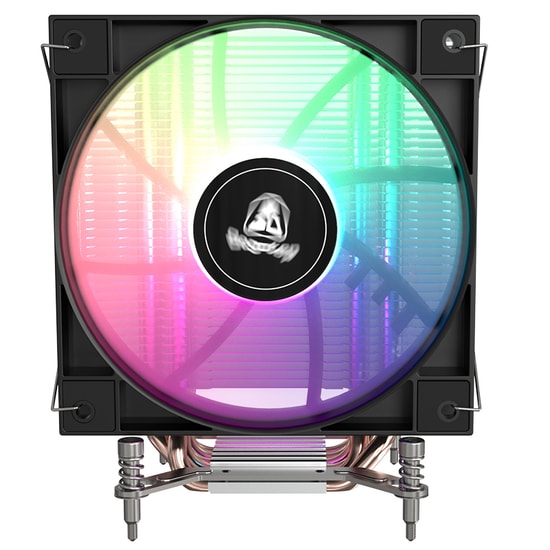 Segotep K6 SE Siyah İşlemci Hava Soğutucu (K6-SE-SIYAH-INTEL) - 120mm PWM ARGB Fan, 200W TDP, 1600 RPM, Intel Uyumlu