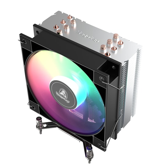 Segotep K6 SE Siyah İşlemci Hava Soğutucu (K6-SE-SIYAH-INTEL) - 120mm PWM ARGB Fan, 200W TDP, 1600 RPM, Intel Uyumlu