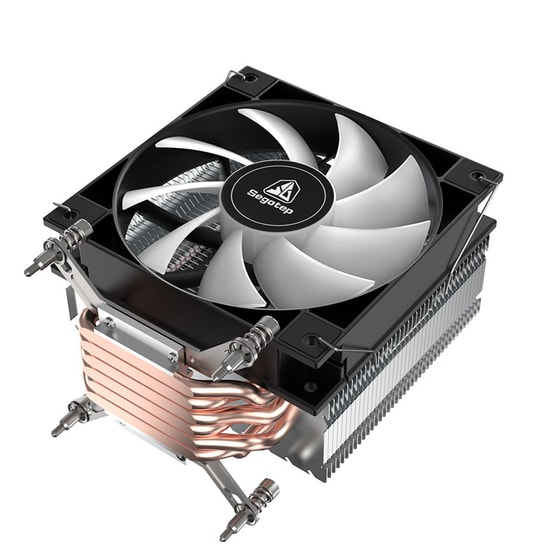 Segotep K6 SE Siyah İşlemci Hava Soğutucu (K6-SE-SIYAH-INTEL) - 120mm PWM ARGB Fan, 200W TDP, 1600 RPM, Intel Uyumlu