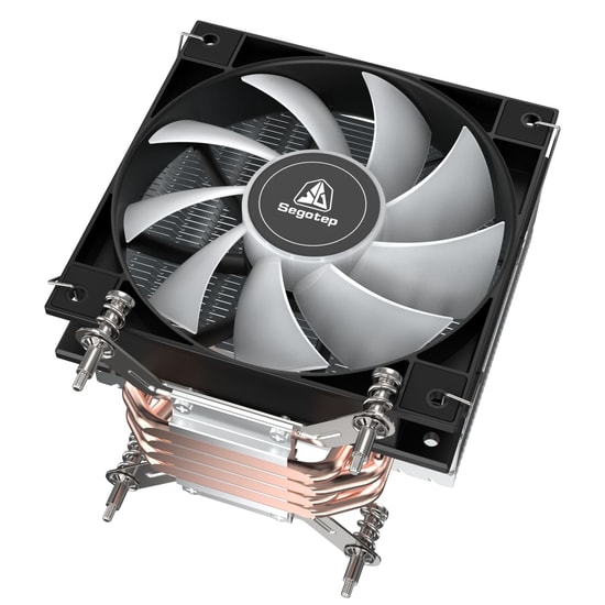 Segotep K4SE Siyah İşlemci Hava Soğutucu (K4SE-SIYAH-INTEL) - 120mm PWM Fan, 1600 RPM, 160W TDP, Intel LGA 1700/1851 Uyu