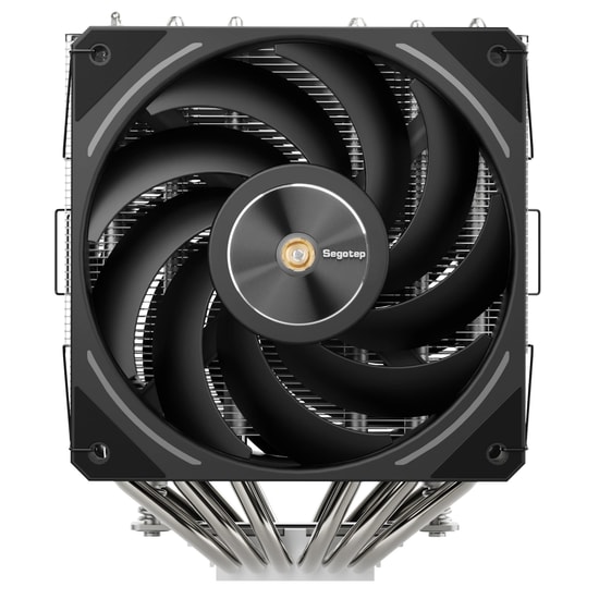Segotep MU HT6 Siyah 2x120mm ARGB İşlemci Hava Soğutucu (MU-HT6-SIYAH-2X120MM-ARGB) - LGA 1700, AM5, 1200, 1151 Uyumlu