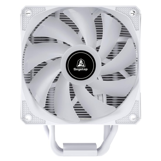 Segotep Lumos G6 Beyaz 120mm İşlemci Hava Soğutucu (LUMOS-G6-BEYAZ-120MM) - 180W TDP, 6 Isı Borusu, ARGB, 1800 RPM