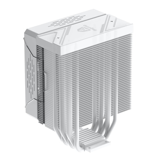 Segotep Lumos G6 Beyaz 120mm İşlemci Hava Soğutucu (LUMOS-G6-BEYAZ-120MM) - 180W TDP, 6 Isı Borusu, ARGB, 1800 RPM