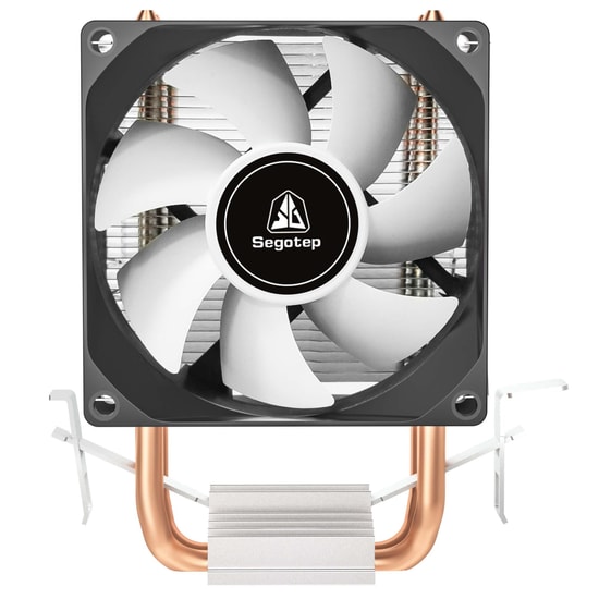 Segotep Wind Clear T2 Siyah 80mm İşlemci Hava Soğutucu (WIND-CLEAR-T2-80MM-SIYAH) - 2200 RPM, 95W TDP, AM5/LGA 1700