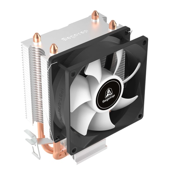 Segotep Wind Clear T2 Siyah 80mm İşlemci Hava Soğutucu (WIND-CLEAR-T2-80MM-SIYAH) - 2200 RPM, 95W TDP, AM5/LGA 1700