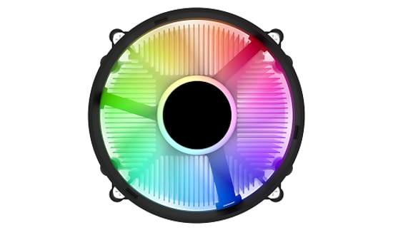 Gamepower Mystic ARGB CPU Hava Soğutucu (MYSTIC-ARGB-LGA1700) - 95mm PWM Fan, Intel LGA 1700 Uyumlu, 3000 RPM