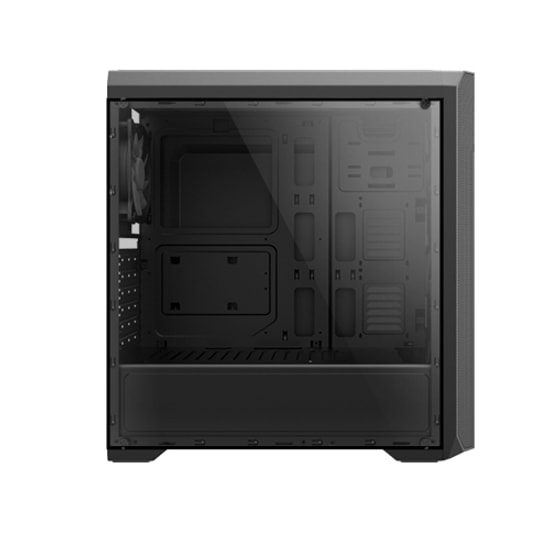 Zalman N5TF 600W ATX Mid Tower Kasa - 4x RGB Fan, Temperli Cam, 2x USB 2.0, 1x USB 3.0, 7 PCI Yuvası, Siyah