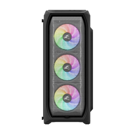 Zalman N5MF 600W Mid Tower Kasa - 4x RGB Fan, Mesh Panel, ATX, 2x USB 2.0, 1x USB 3.0, 365mm GPU Desteği, Siyah
