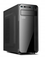 Hiper K-730 300W Mini ATX Bilgisayar Kasası - 12cm Fan, Micro-ATX, USB 2.0, 3x3.5" Disk Yuvası, Siyah, PSU Dahil