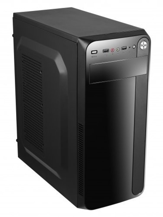Hiper K-730 300W Mini ATX Bilgisayar Kasası - 12cm Fan, Micro-ATX, USB 2.0, 3x3.5" Disk Yuvası, Siyah, PSU Dahil