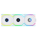 Lian Li UNI FAN Reverse SL Wireless LCD Beyaz Kasa Fanı (G99.12RSLLCD1W3W.00) - 3'lü Paket, 120mm, ARGB, 1900 RPM, PWM