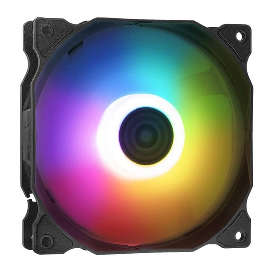 XPG Vento 120 ARGB Siyah Tekli Kasa Fanı (VENTO 120 ARGB) - 120mm, 1200 RPM, 45.3 CFM, 23 dB, 3 Pin, Titreşim Önleyici