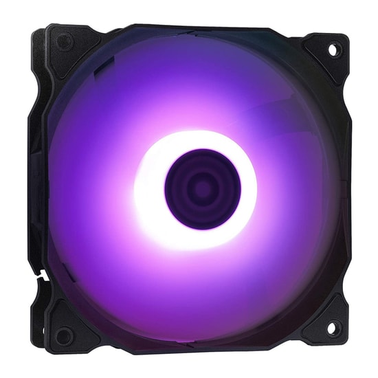 XPG Vento 120 ARGB Siyah Tekli Kasa Fanı (VENTO 120 ARGB) - 120mm, 1200 RPM, 45.3 CFM, 23 dB, 3 Pin, Titreşim Önleyici