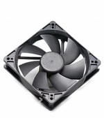 Hiper HF-12 120mm Siyah Kasa Fanı - Sessiz, 19.5 dBA Ses Seviyesi, 4 Pin Bağlantı, 12cm Fan Boyutu, Led Işık Yok, Siyah