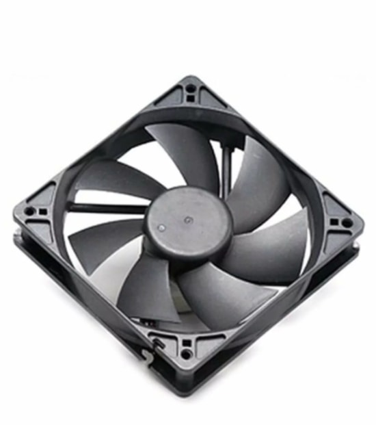 Hiper HF-12 120mm Siyah Kasa Fanı - Sessiz, 19.5 dBA Ses Seviyesi, 4 Pin Bağlantı, 12cm Fan Boyutu, Led Işık Yok, Siyah