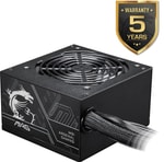 MSI MAG A750BN PCIE5 II 750W 80+ Bronze Güç Kaynağı - ATX 3.1, PCIe 5.1, 120mm Fan, Aktif PFC Power Supply Güç Kaynağı