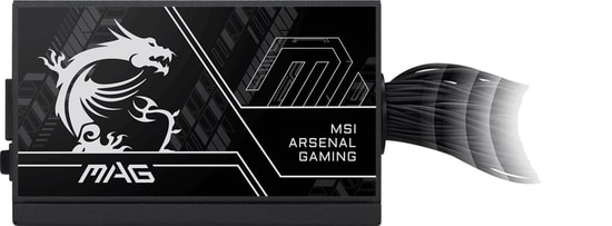 MSI MAG A750BN PCIE5 III 750W 80+ Bronze Güç Kaynağı - ATX 3.1, PCIe 5.1, 120mm Fan, Aktif PFC Power Supply