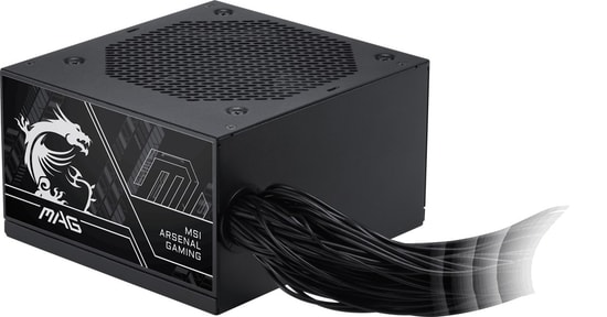 MSI MAG A750BN PCIE5 III 750W 80+ Bronze Güç Kaynağı - ATX 3.1, PCIe 5.1, 120mm Fan, Aktif PFC Power Supply