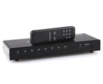 Dark DK-HD-SW8X1 8/1 HDMI Switch - 8 Giriş 1 Çıkış, Full HD Destekli, Uzaktan Kumandalı, LED Göstergeli Sinyal Seçici