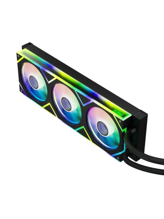 XPG Levante II 360 Siyah ARGB İşlemci Sıvı Soğutucu (LEVANTEII360-BKCWW) - 360mm, 3x120mm Fan, 320W TDP, AM5/LGA1851