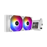 Segotep BeAced 240 ARGB Beyaz İşlemci Sıvı Soğutucu (BEACED-240-ARGB-BEYAZ-SIVI-SOGUTUCU) - 260W TDP, 83.8 CFM, AM5