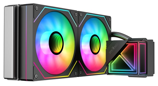 James Donkey Lugis JDC240 ARGB 240mm Sıvı İşlemci Soğutucu - 240W TDP, 2x120mm PWM Fan, AM5 ve LGA1700 Uyumlu