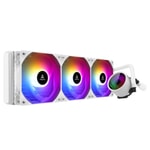 Segotep BeVere 360 ARGB Beyaz İşlemci Sıvı Soğutucu (BEVERE-360-ARGB-BEYAZ-SIVI-SOGUTUCU) - 300W TDP, 83.8 CFM, AM5