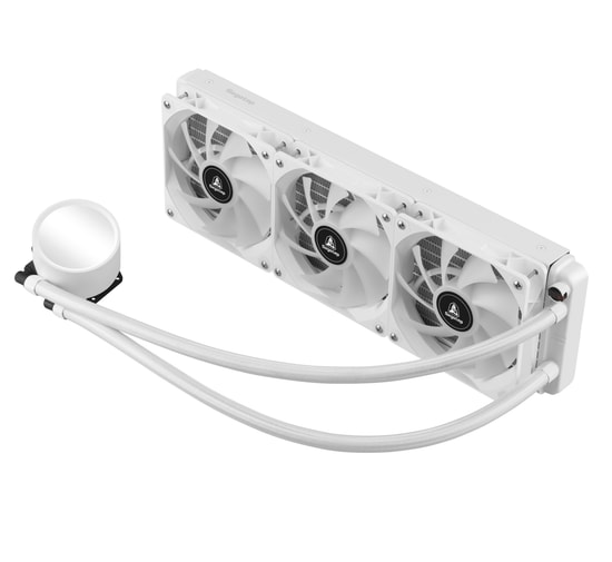Segotep BeVere 360 ARGB Beyaz İşlemci Sıvı Soğutucu (BEVERE-360-ARGB-BEYAZ-SIVI-SOGUTUCU) - 300W TDP, 83.8 CFM, AM5