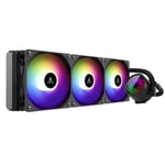 Segotep BeVere 360 ARGB Siyah İşlemci Sıvı Soğutucu (BEVERE-360-ARGB-SIYAH-SIVI-SOGUTUCU) - 300W TDP, 83.8 CFM, AM5