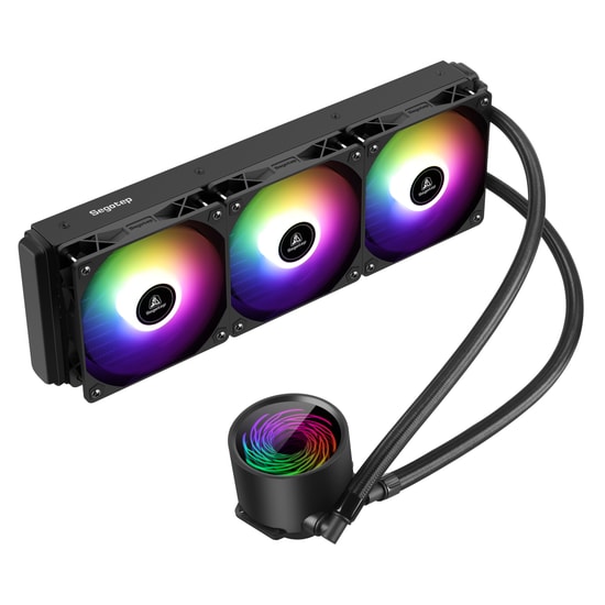 Segotep BeVere 360 ARGB Siyah İşlemci Sıvı Soğutucu (BEVERE-360-ARGB-SIYAH-SIVI-SOGUTUCU) - 300W TDP, 83.8 CFM, AM5