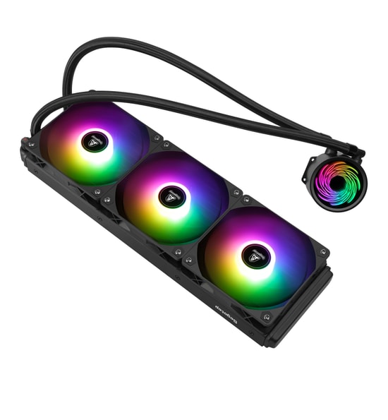Segotep BeVere 360 ARGB Siyah İşlemci Sıvı Soğutucu (BEVERE-360-ARGB-SIYAH-SIVI-SOGUTUCU) - 300W TDP, 83.8 CFM, AM5