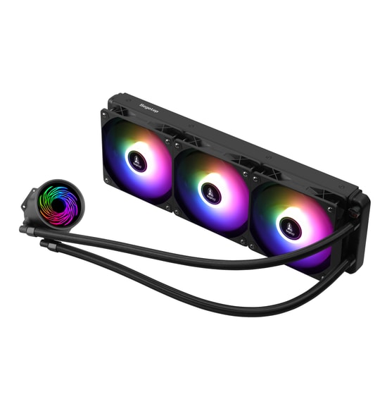 Segotep BeVere 360 ARGB Siyah İşlemci Sıvı Soğutucu (BEVERE-360-ARGB-SIYAH-SIVI-SOGUTUCU) - 300W TDP, 83.8 CFM, AM5