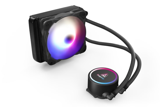 Segotep BeCool 120S ARGB Siyah İşlemci Sıvı Soğutucu (BECOOL-120S-ARGB-SIYAH-SIVI-SOGUTUCU) - 150W TDP, 120mm PWM Fan