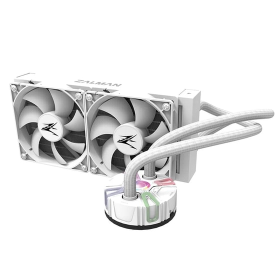 Zalman RESERATOR5-Z24-ARGB-WH Beyaz 240mm İşlemci Sıvı Soğutucu - 2x120mm Fan, Intel LGA 1700 ve AMD AM5/AM4 Uyumlu