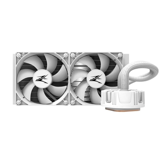 Zalman RESERATOR5-Z24-ARGB-WH Beyaz 240mm İşlemci Sıvı Soğutucu - 2x120mm Fan, Intel LGA 1700 ve AMD AM5/AM4 Uyumlu