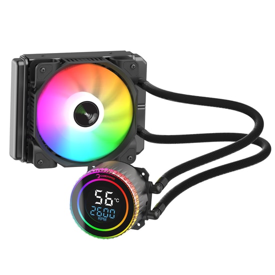 Gamepower Skadi Round 120 ARGB Sıvı Soğutucu (SKADI-ROUND-120-ARGB-SIVI-SOGUTUCU) - 120mm PWM, AM5 ve LGA1700 Uyumlu