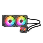 Gamepower Skadi Elite LCD 240 ARGB Sıvı Soğutucu (SKADI-ELITE-LCD-240-ARGB-SIVI-SOGUTMA) - 2.4" LCD, 250W TDP, AM5