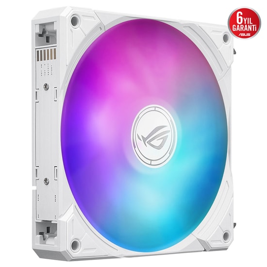 ASUS ROG RYUO IV 360 ARGB WHT Beyaz Sıvı İşlemci Soğutucu - 360mm Radyatör, 3x120mm Fan, LGA1851/1700, AM5/AM4 Uyumlu
