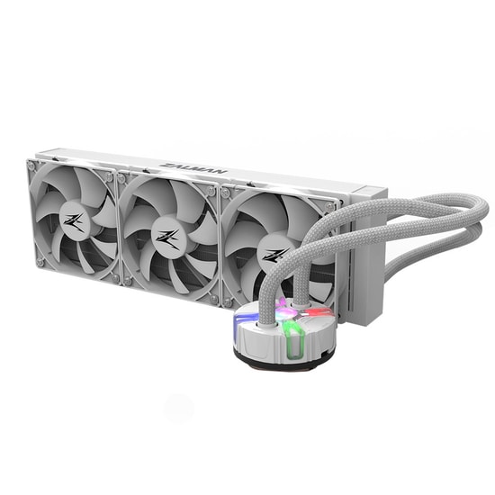 Zalman RESERATOR5-Z36-WH Beyaz 360mm ARGB İşlemci Sıvı Soğutucu - 3x120mm Fan, Intel LGA 1700 ve AMD AM5/AM4 Uyumlu