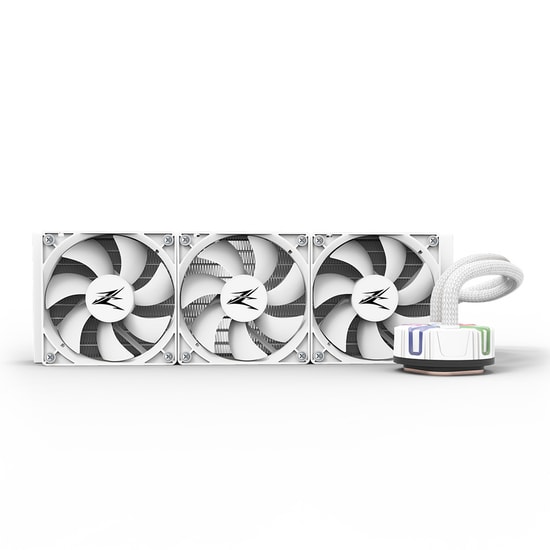 Zalman RESERATOR5-Z36-WH Beyaz 360mm ARGB İşlemci Sıvı Soğutucu - 3x120mm Fan, Intel LGA 1700 ve AMD AM5/AM4 Uyumlu