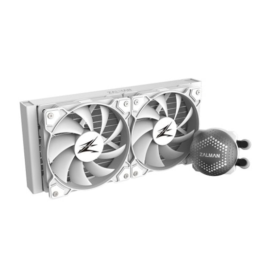 Zalman ALPHA-24WH Beyaz 240mm ARGB İşlemci Sıvı Soğutucu - 2x120mm Fan, Intel LGA 1700 ve AMD AM5/AM4 Uyumlu