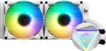 MSI MAG CORELIQUID 240R V2 WHITE Beyaz Sıvı İşlemci Soğutucu - 2x120mm ARGB Fan, 78.73 CFM, 2.39 mmH2O, 2000 RPM Fan