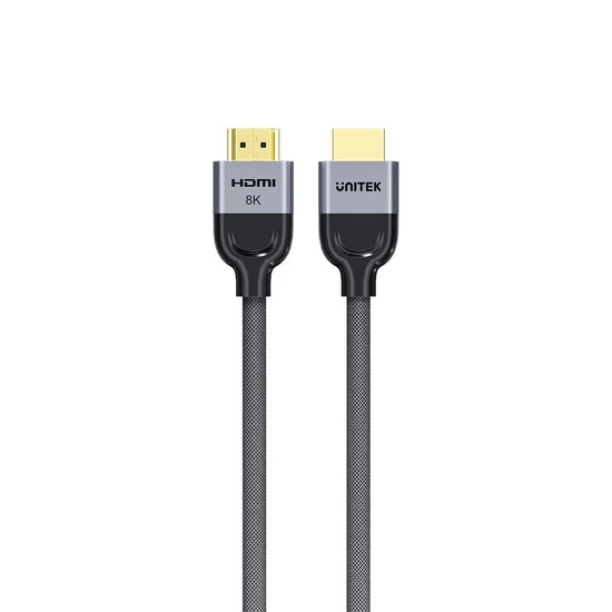 Unitek C11093RGY01-1M 1 Metre HDMI 2.1 Kablo - 8K Çözünürlük Desteği, Ultra Yüksek Hızlı Görüntü ve Ses Aktarımı